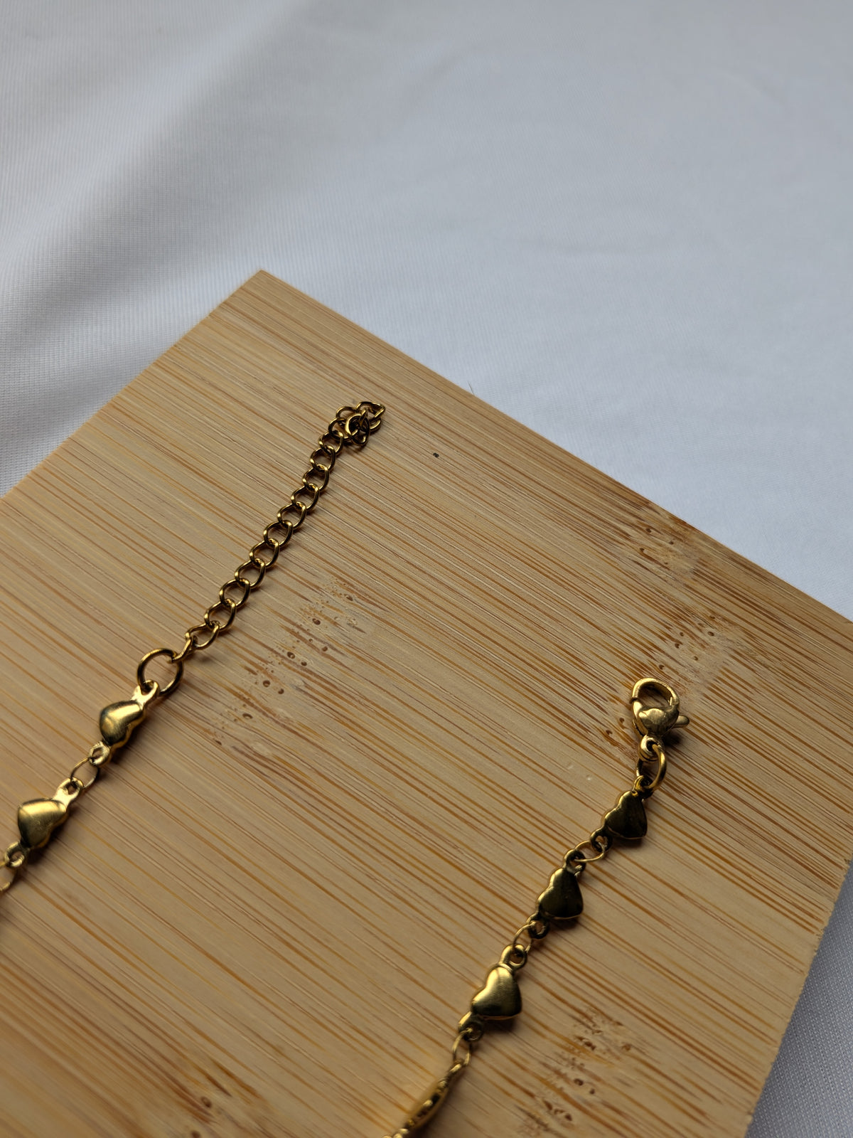 Bracelet Cœurs Dorés