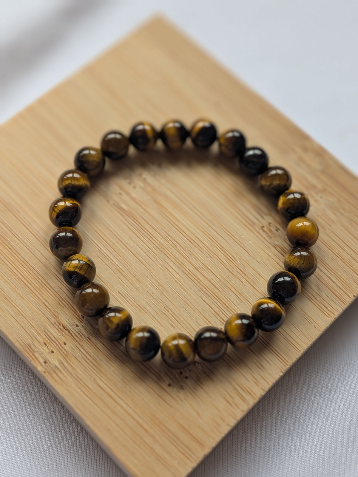 🌿 Bracelet en Oeil du Tigre – Élégance Naturelle & Harmonie