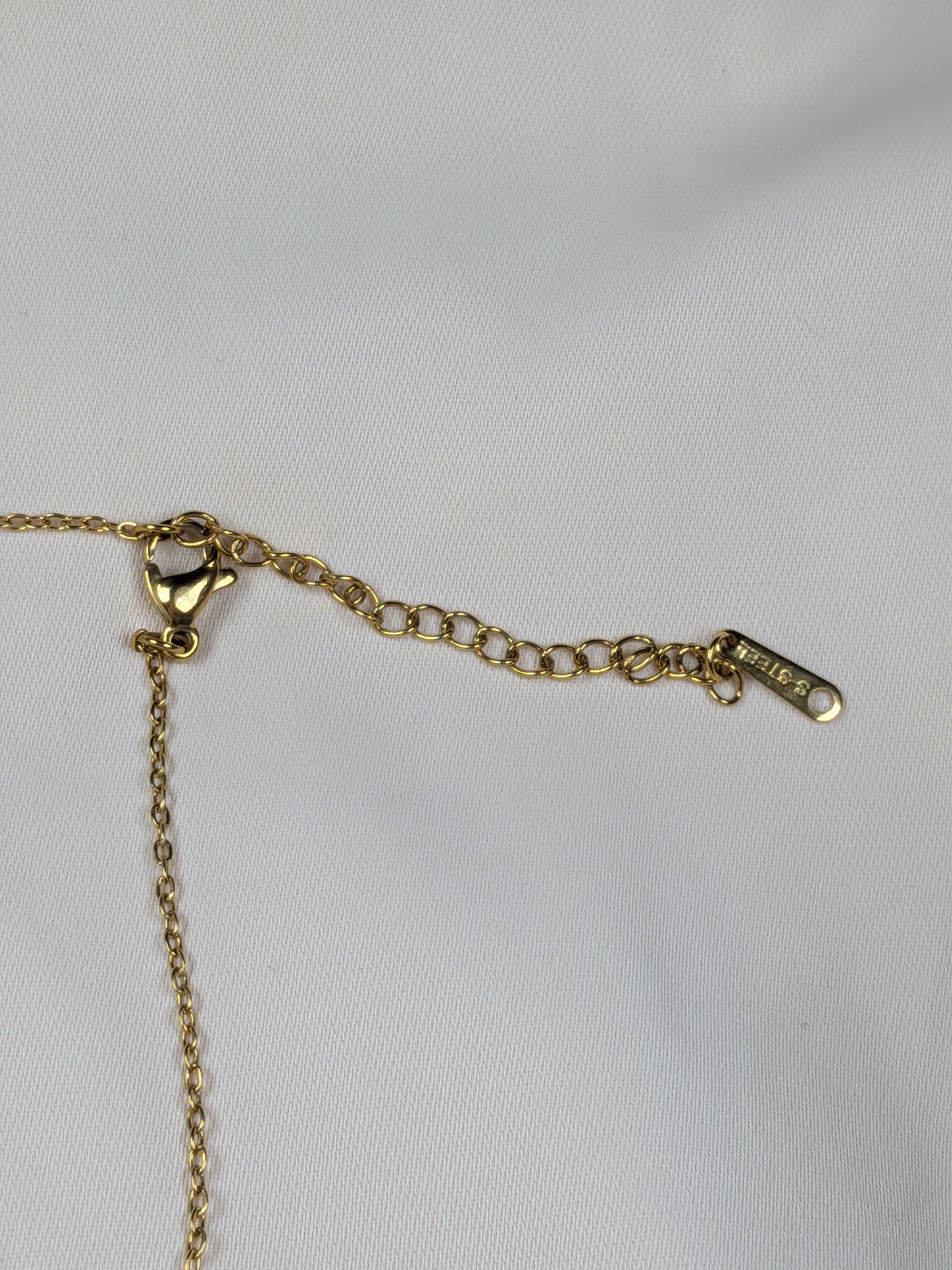 Collier Pendentif Fleur Tournante en Acier inoxydable