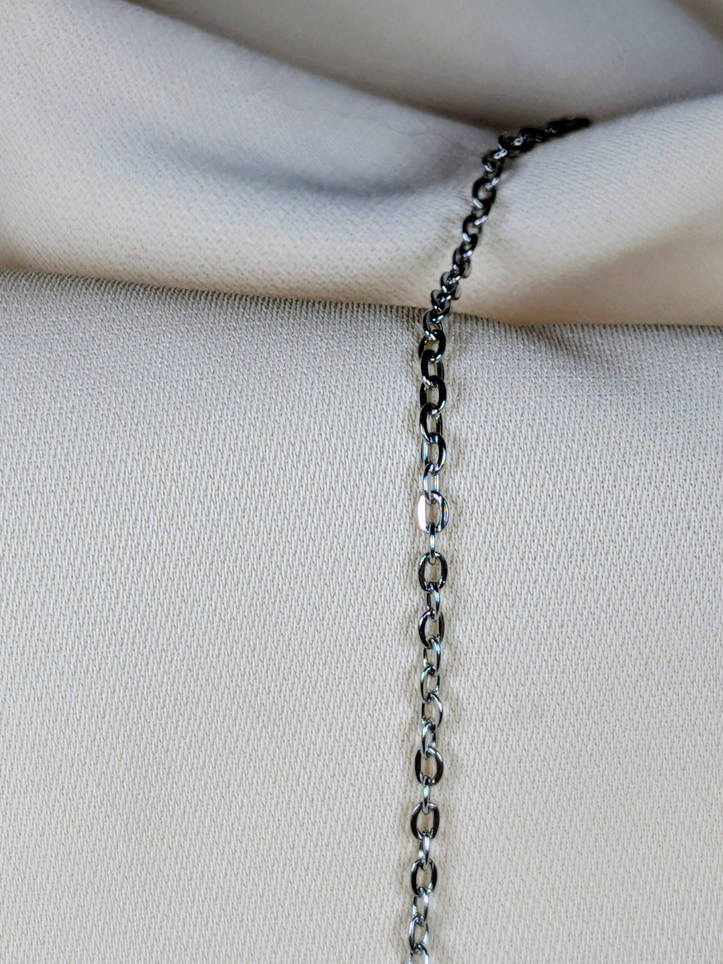 Collier Pendentif Fleur Tournante en Acier inoxydable