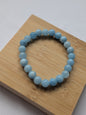 🌿 Bracelet en Aigue marine – Élégance Naturelle & Harmonie