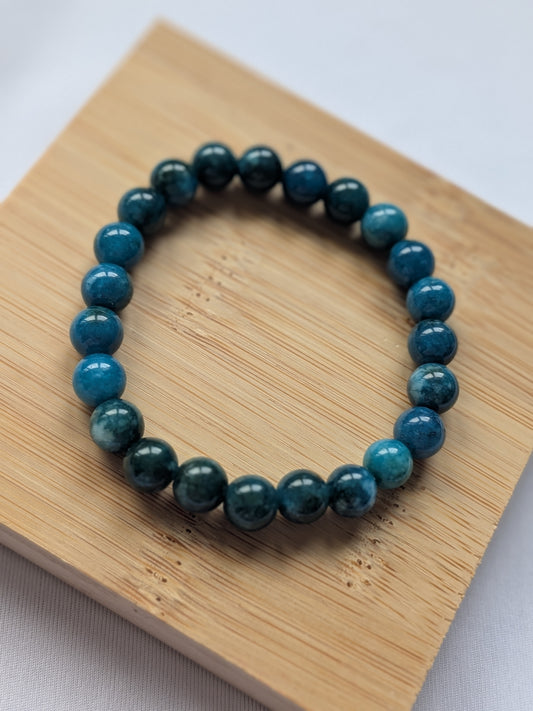 🌿 Bracelet en Apatite – Élégance Naturelle & Harmonie