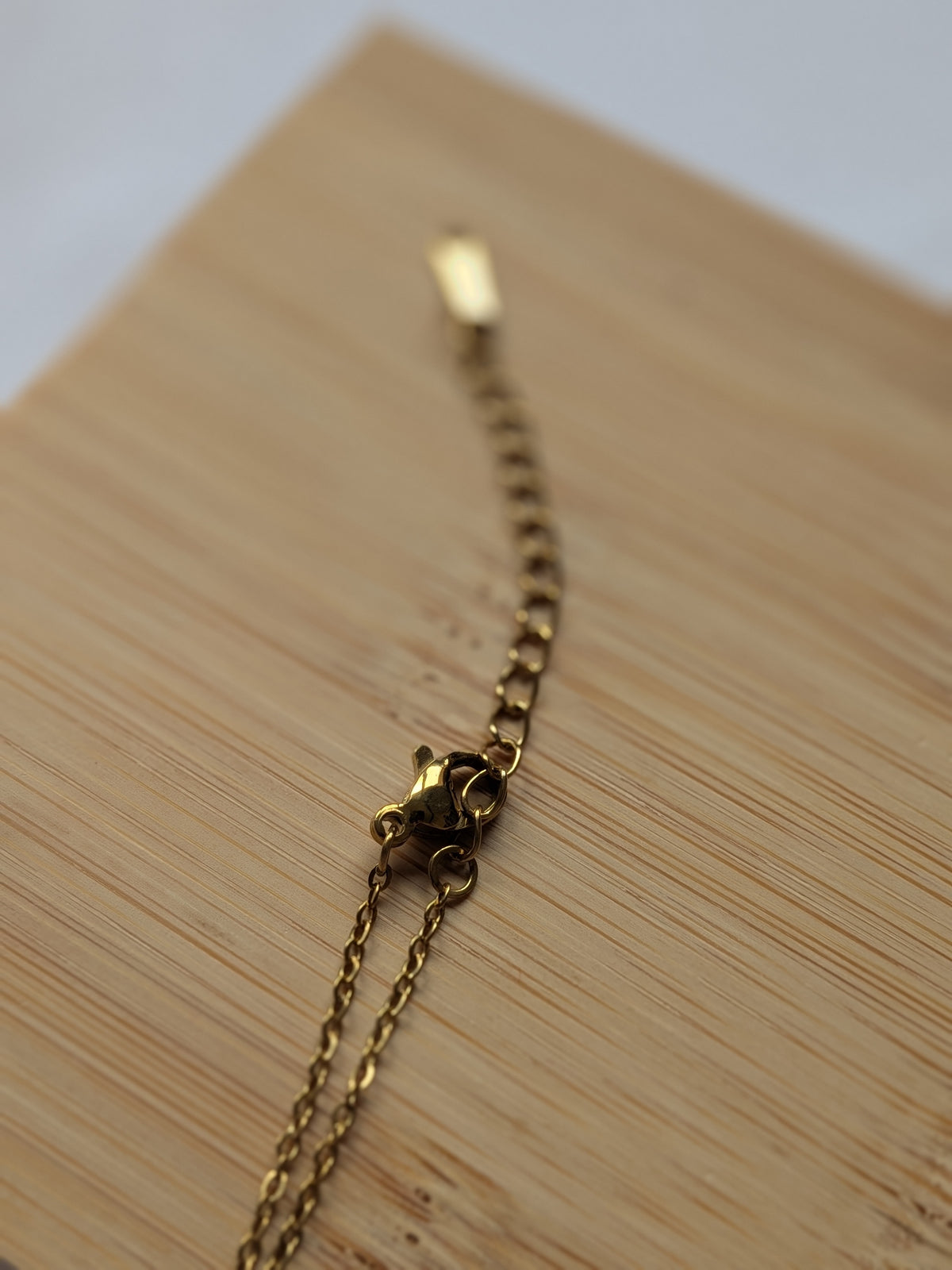 Collier Tournant Fleur — Doré & Vert
