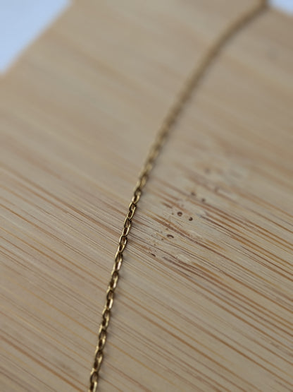 Collier Tournant Fleur — Doré & Strass blanc