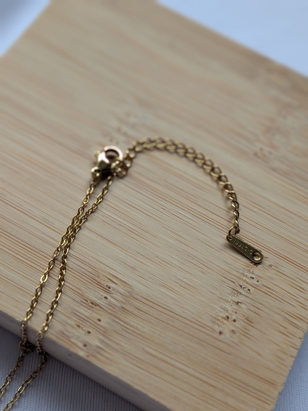 Collier Tournant Fleur — Doré & Strass vert